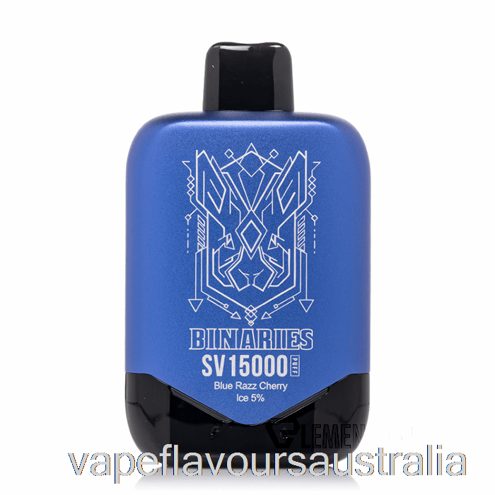 Vape Nicotine Australia Horizon Binaries SV15000 Disposable Blue Razz Cherry Ice